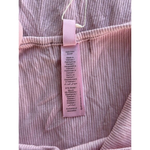 Skims Soft Lounge Petite Long Slip Dress Morganite Size XSP - Picture 11 of 12